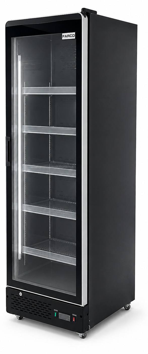 Enfriador vertical de una puerta FVC-380-1PV-R