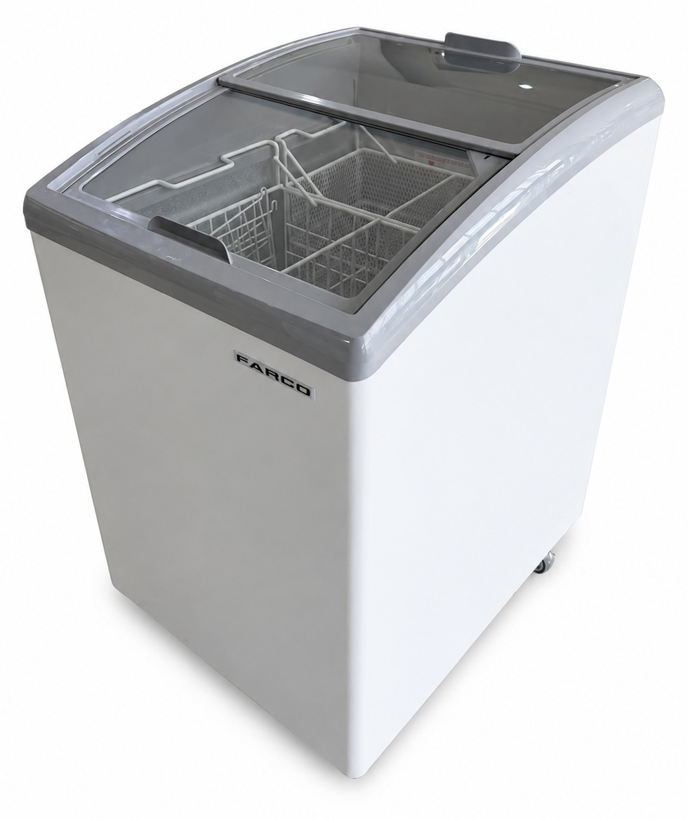 Congelador horizontal de tapas curvas SD-152