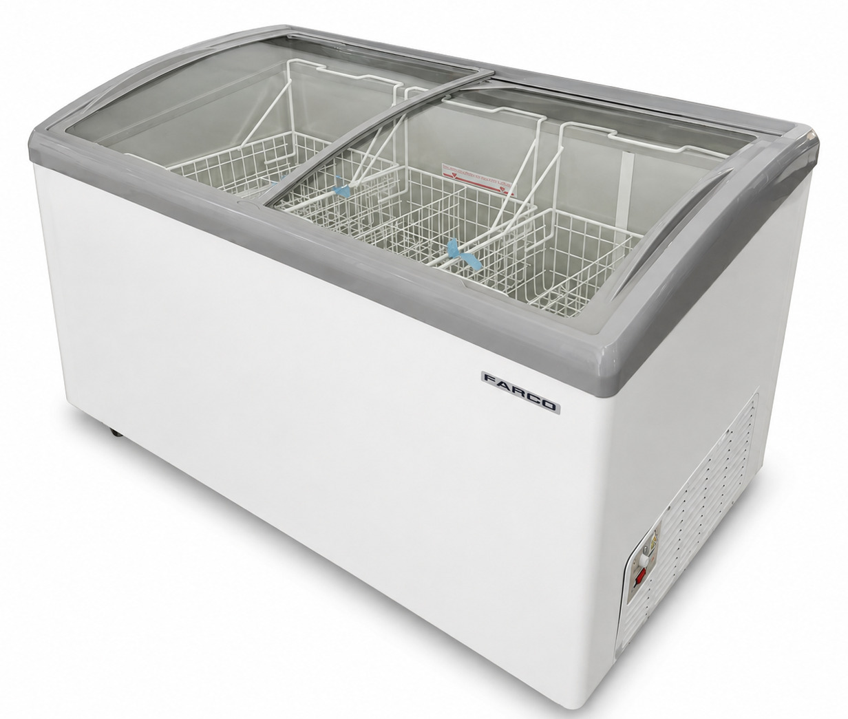 Congelador horizontal de tapas curvas SD-330